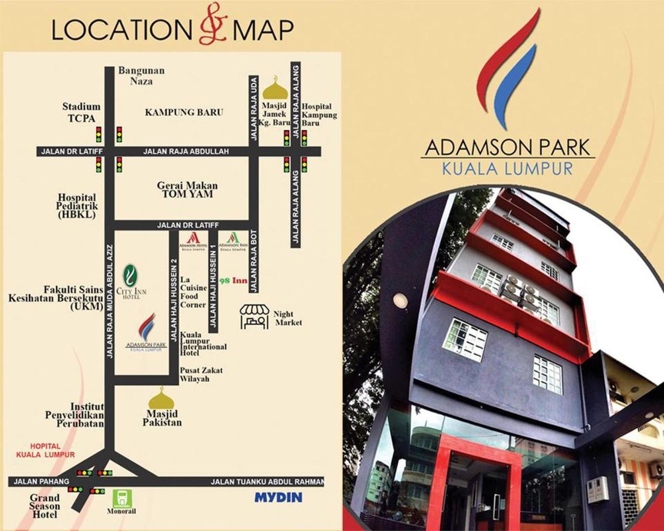 Adamson Park Kuala Lumpur Hotell Eksteriør bilde